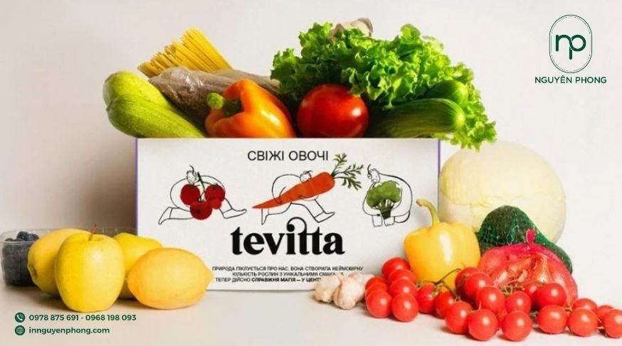 Mẫu thùng carton đựng rau củ quả nông sản